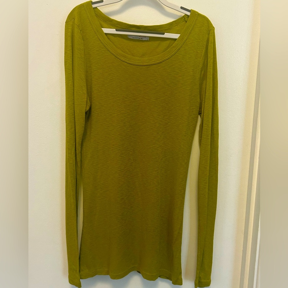Michael Stars Long Sleeve Top, OS